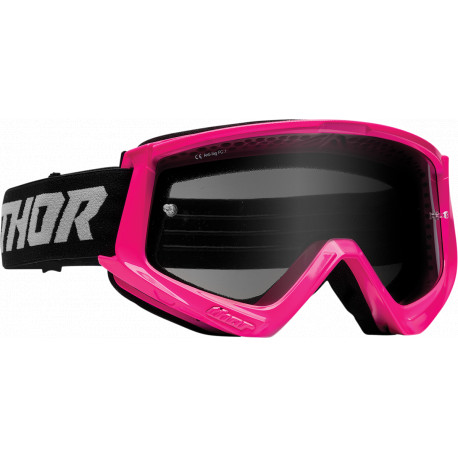 Masque MX Thor Combat Sand Racer - Noir et rose