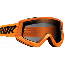Motocross Goggles Thor Combat Sand Racer - Fluo orange