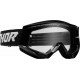 Motocross Goggles Thor Combat Racer - Black and white