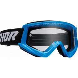 Motocross Goggles Thor Combat Racer - Black and blue