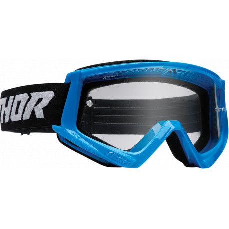 Masque MX Thor Combat Racer - Noir et bleu