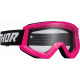 Motocross Goggles Thor Combat Racer - Black and pink