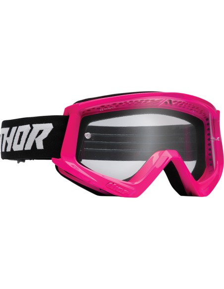 MX-Brille Thor Combat Racer - Schwarz und Rosa