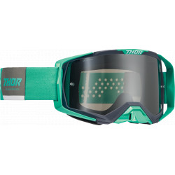 Masque MX Thor Activate - Bleu turquoise, gris