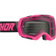 MX-Brille Thor Regiment - Rosa und schwarz mit dunkles Glas