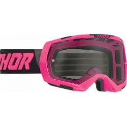 Masque MX Thor Regiment - Rose et noir avec verre fumé