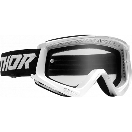 MX-Brille Thor Combat Racer für Kinder - Weiss und Schwarz