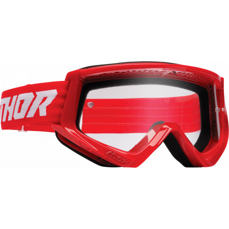 Motocross Goggles Thor Combat Racer for kids - Red