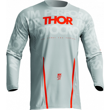 Maillot Thor Pulse Mono - Gris et orange