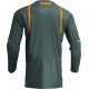 Thor jersey Pulse Mono - Dark grey and orange