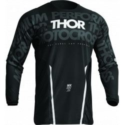 Thor Jersey Pulse Mono - Schwarz