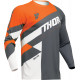 Thor Jersey Sector Checker - Grau, Weiss, Orange