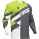 Maillot Thor Sector Checker - Gris, blanc, vert