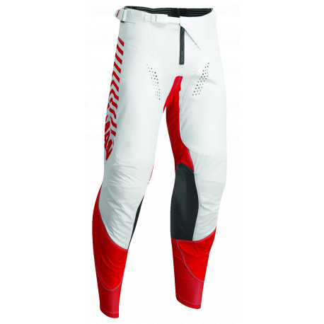 Pantalon MX Thor Hallman Differ Slice - Blanc et rouge