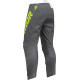 MX pants Thor Checker - Grey, yellow, white