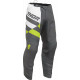 MX pants Thor Checker - Grey, yellow, white