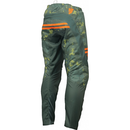 Pantalon MX Thor Sector Digi - Camo et orange