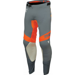 MX pants Thor Analog - Grey and orange
