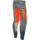 MX pants Thor Analog - Grey and orange