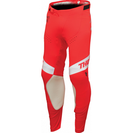 MX pants Thor Analog - Red and white