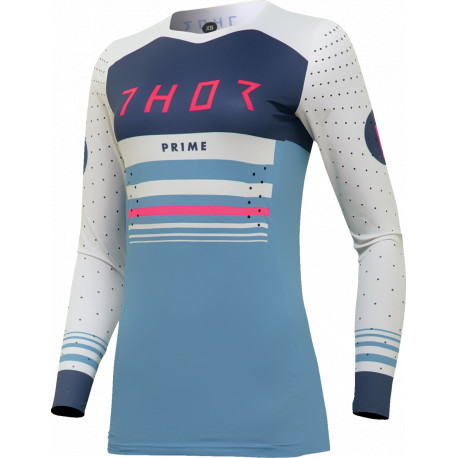 Maillot Femme Thor Prime Blaze - Bleu et blanc