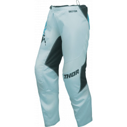 MX pants Women Thor Sector Split - Blue and black