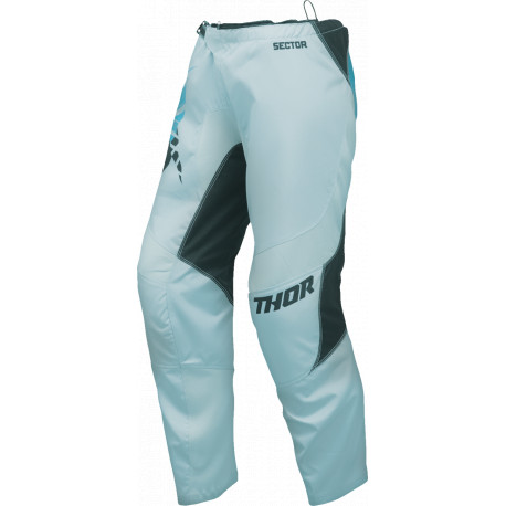 MX pants Women Thor Sector Split - Blue and black