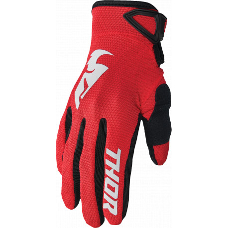 Gants Thor Sector - Rouge et blanc