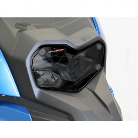 Powerbronze-Scheinwerferschutz - BMW C 400 X 2019 /+ (nur Led-Leuchten)