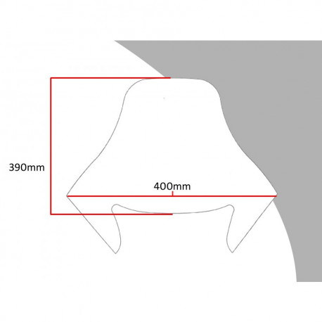 Powerbronze Screen Standard - BMW F650 Funduro 1993-98