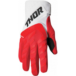 Thor Handschuhen Spectrum - Rot und Weiss