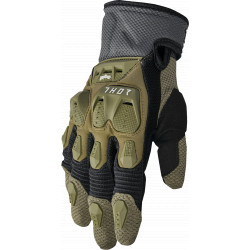 Gants Thor Terrain - Gris et vert militaire