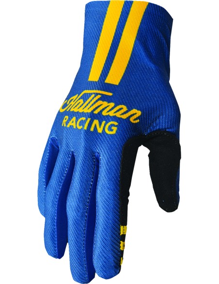 Thor Gloves Hallman Mainstay - Blue and yellow