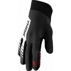 Thor Gloves Agile - Black, white, red