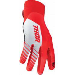 Thor Gloves Agile - White and red