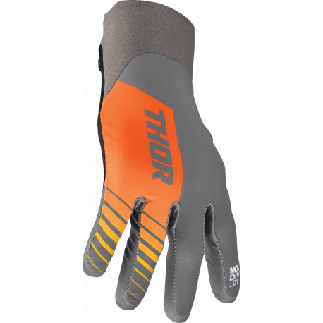 Thor Gloves Agile - Grey and orange