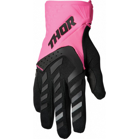 Frauen Thor Handschuhen Spectrum - Rosa und Schwarz