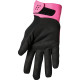 Frauen Thor Handschuhen Spectrum - Rosa und Schwarz