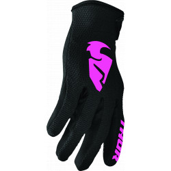 Thor Women Gloves Sector - Black and pink