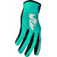 Thor Women Gloves Sector - Black and turquoise