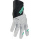 Thor Women Gloves Spectrum - Grey and turquoise