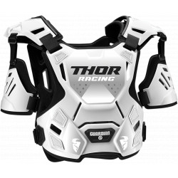 Thor Guardian Roost Deflector - White and black - XL/2XL