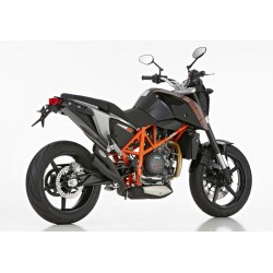 Exhaust Hurric Pro2 black- KTM 690 Duke / R 12-17