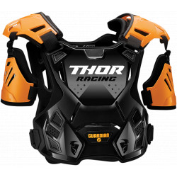 Thor Guardian Brustprotektor - Schwarz und Orange - XL/2XL