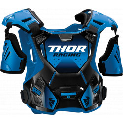 Thor Guardian Roost Deflector - Black and blue - XL/2XL