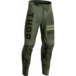 MX pants Thor Pulse Combat Kids - Military green