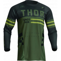 Thor Jersey Pulse Combat Kinder - Militärgrün