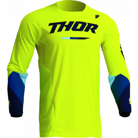 Maillot Thor Pulse Tactic Enfants - Jaune fluo