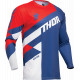 Maillot Thor Sector Checker Enfants - Bleu, rouge, blanc