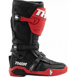 MX Boots Thor Radial - Black and red